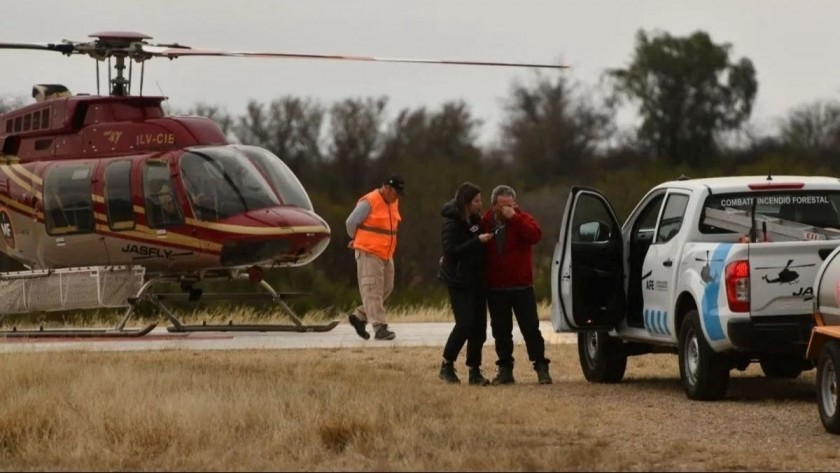 San Juan: 7 muertos tras la caída de helicóptero que iba a La Rioja a combatir incendios forestales