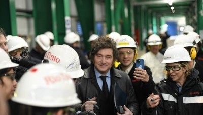 Milei en Catamarca: críticas a Quintela y elogios a gobernadores con proyectos RIGI